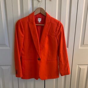 J. Crew Women's Orange Blazer